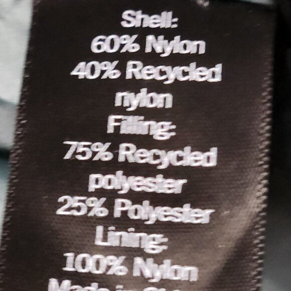 FLX Dark Green Puffer Jacket Cinchable Waist High Neck Zip and Snap Size… - Picture 10 of 16